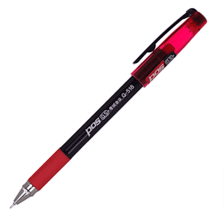 قلم جل احمر