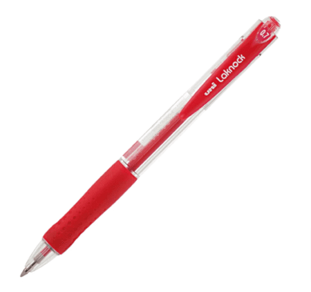 قلم أحمر جاف